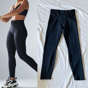 Savage X Fenty Curve Alert High-Waist Rib Legging in Black Caviar 🖤